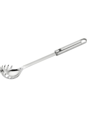 Astraltech Zwilling Pro Makarna Kepçesi, Metalik Gri, 18/10 Paslanmaz Çelik, 33 cm