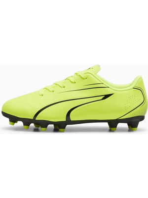 Puma Vitoria Fg/ag Jr-Electric Lime Black Unisex Krampon 107486