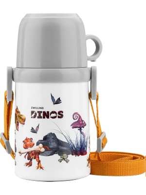 Astraltech Zwilling Thermo Isoleerfles Met Beker In Draagriem - 380 ml - Dino Marka Zwilling