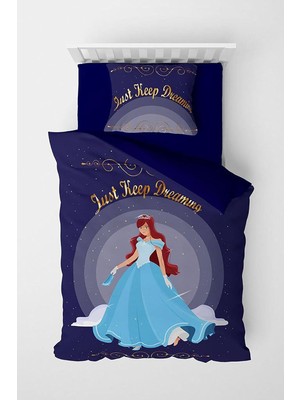 Astraltech Monohome Girl Dreams 3D Pamuk Saten Çocuk Nevresim Takımı 160X220, MONOHOME9864