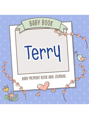 Astraltech Baby Book Terry - Baby Memory Book And Journal: Personalized Newborn Gift, Album For Memories And K