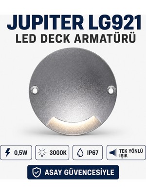 JUPITER Jupıter LG921 LED Deck Armatürü