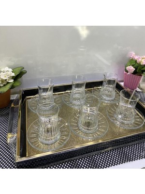 Astraltech Pasabahce Elysia 12 Parça 6 Kişilik Çay Seti 8693357573895