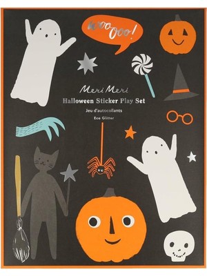 Astraltech Meri Meri - Halloween Sticker Play Set - Cadılar Bayramı Çıkartma Oyun Seti