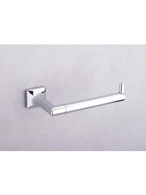 Astraltech System Pruva Tuvalet Kağıtlığı Krom Renk 42X74X148 mm