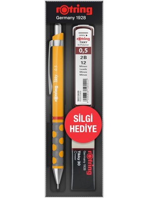 Astraltech Rotring Tikky Rd 0.5+Min Silgi Hediyeli - Mango Turuncu