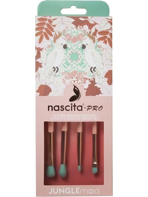 Astraltech Nascita Jungle Mood 4 ' Lü Göz Makyaj Fırça Seti - 135