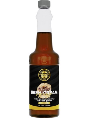 Astraltech By Tüfekçi Irish Cream Aromalı Şurup 750 ml – Kahve, Kokteyl, Pasta ve Tatlı Için, Doğal Aroma, Ger