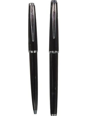 Astraltech Scrikss Vintage 33 Dolma Kalem & Tükenmez Kalem Takım Siyah