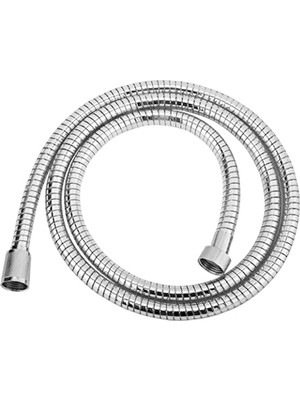 Astraltech Promosyonca Lüks Örgülü Duş Hortumu, Metal, Gümüş, 1.5 ve 2 Metre Seçenekleri (1,5 Metre)