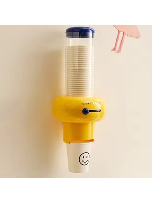 Astraltech Kendinden Yapışkanlı, Plastik, Karton Bardak, Tutucu Dispenseri, 248-250 Ml,