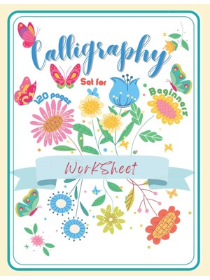 Astraltech Independently Published Calligraphy Set For Beginners: Worksheet Practice Paper Hand Lettering 120