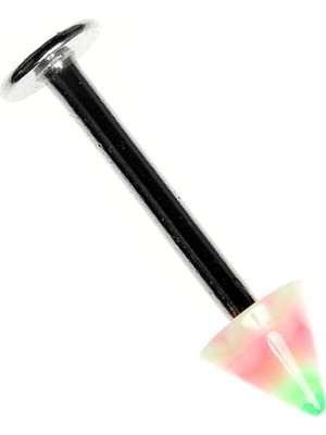 Astraltech Rouge Moulin Labret Stud Çelik Spike Piercing TDGR00918