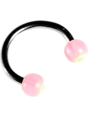 Astraltech Circular Barbell 316L Çelik Piercing, Pembe
