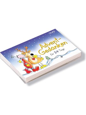 Astraltech Oups Kärtchenbox: Adventgedanken: 24 Spruchkärtchen Für Die Adventzeit (Auch Als Adventkalender Gee