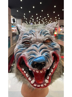 Astraltech Halloween Kurt Maskesi, Korku Maskesi, Cadılar Bayramı Aksesuarları, Halloween Kostüm Aksesuarı, Şa