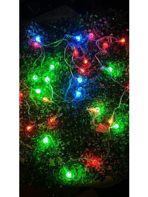 Astraltech 5 M 28 LED Kristal Top Rgb – Şeffaf Kablo – Fişli Eklemeli