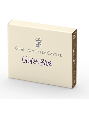 Astraltech Graf Von Faber-Castell Dolma Kalem Kartuşu 6'lı Violet