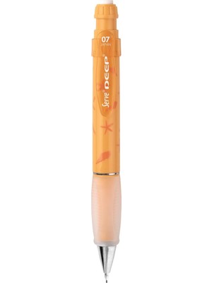 Astraltech Serve Deep Mekanik Kurşun Kalem 0.7 mm Hardal Sarısı Denızyıldız Deseni