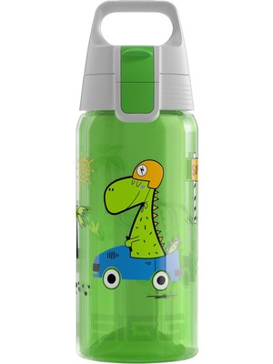 Astraltech Sigg - Viva One Dino Race Çocuk Içecek Şişesi, Özel Sürüm, Gazlı Içecekler Için Uygundur, Sızdırmaz