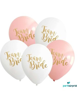 Astraltech Team Bride Temalı Baskılı Balon 10 Adet