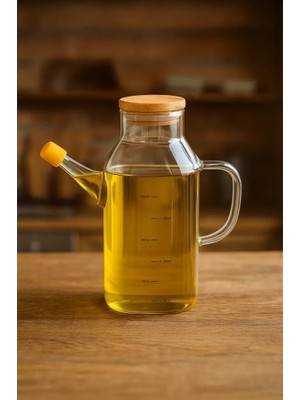 Astraltech Bambum Petto - Bambu Kapaklı Yağdanlık 600ML