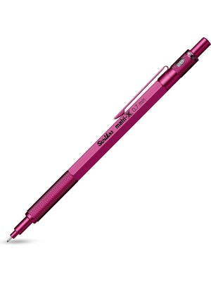Astraltech Scrikss Office Matri-X Versatil 0.7 mm Metalik Pembe Şeffaf Amb.