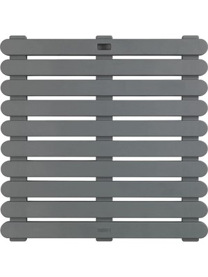 Astraltech Wenko Iç ve Dış Mekan Banyo Paspası Gri 55 x 55 cm Duş Paspası, Duş Paspası, Banyo Paspası, Yüzme H