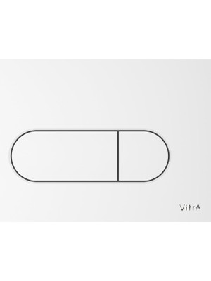 Astraltech Vitra Root Round 740-2200 Kumanda Paneli, Parlak Beyaz