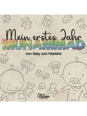 Astraltech Mein Erstes Jahr - Muhammad - Vom Baby Zum Kleinkind: Dein Individuelles Babyalbum Mit Wunschnamen