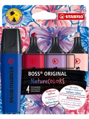 Astraltech Stabilo Boss Naturecolors Wildflower - 4'lü Paket