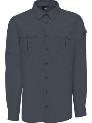 Freecamp Odina Erkek Gömlek-Gri