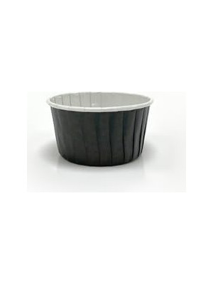 50'li Büyük Boy Xl Siyah Muffin Kek Kalıbı Cupcake Kapsülü Jumbo Kek Kapsülü , Airfryer Uyumlu