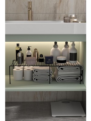 Genişletilebilir Raf Ayarlanabilir Dolap Içi Düzenleyici Mutfak Düzenleyici Banyo Düzenleyici
