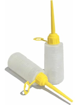 Plastik Damlalık Kapaklı Şişe, 200 Ml, Yağdanlık, Çok Amaçlı Kullanım