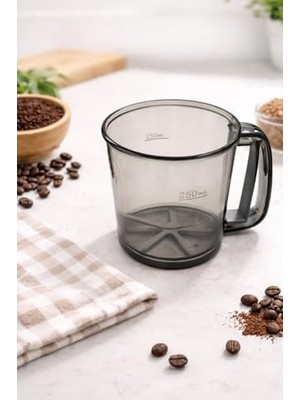 Pratik Un Eleği, Mutfak Elek Seti, 250ML Ölçekli Kap