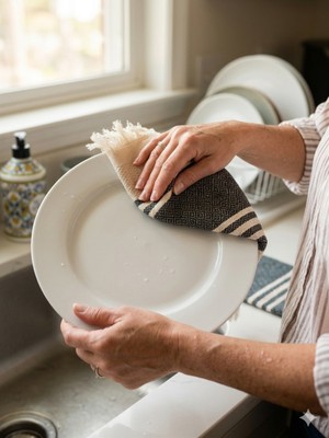 Bs Home Mutfak Havlusu, Mutfak Kurulama Havlusu, El Havlusu, Çok Amaçlı Buldan Bezi