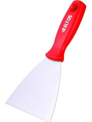 Çelik Spatula, 0.80 mm Polisajlı Yay Çeliği, 50 Rockwell Sertlik, Ergonomik Sap, Kavisli, Kazıma Spatulası, Inşaat, Sıva ve Yüzey Temizleme, Profesyonel Kalite, Dayanıklı El Aleti (50 Mm)