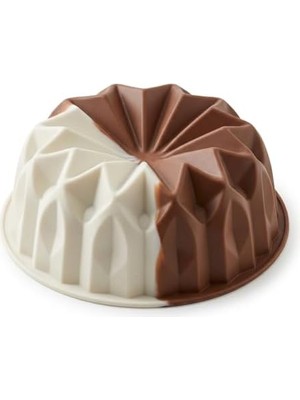 Sarmal Tasarımlı Silikon Kek Kalıbı - Yüksek Isıya Dayanıklı, Yapışmaz ve Esnek Spiral Pasta Kalıbı (22X8 Cm, 1 Adet)