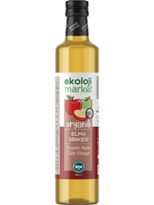 Ekoloji Market Organik Elma Sirkesi 500 ml