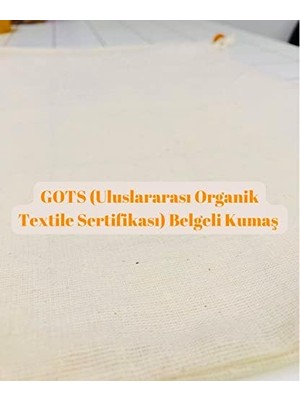 Yoga And Food Bitkisel Süt Süzme Kesesi (35X50CM; 30X35CM; 25X25 CM)%100 Ağartılmamış Ham Pamuk Badem Sütü, Fındık Sütü, Yeşil Sebze Suyu Süzme - Organik Pamuk Kese (25X25)
