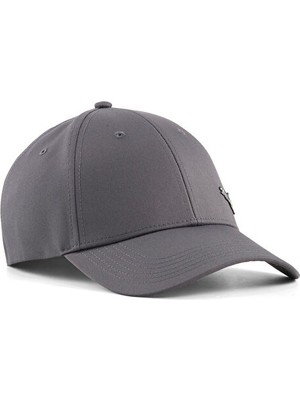 Puma Ess Metal Puma Cat Bb Cap Şapka 02599423 Gri