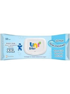 Vücut Temizleme Havlusu Xxl 50 Yaprak