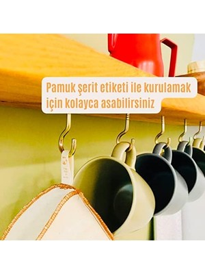 (1 Adet) Yıkanabilir, Kumaş Kahve Filtresi (No:4) AĞARTILMAMIŞ%100 Ham Pamuk, Organik, Ekolojik Filtre No:4