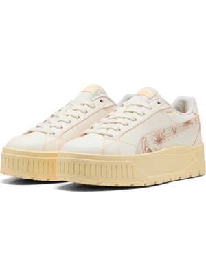 Puma Kadın / Kız Krem Puma Karmen Iı Crafted Flowers Krem Kadın Spor Ayakkabı
