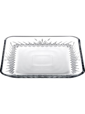 Tatlı Tabağı 150X150 mm Damla Logo 2 Ofset Hediyelik Kutu 12 Paşabahce