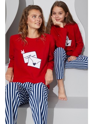 Siyah İnci Alt-Üst Polar Pijama Takım 24223087