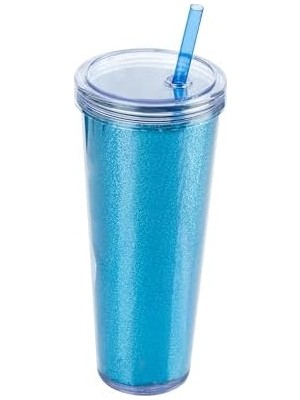 Limonlu Içecek Bardağı, 750 ml Kapasiteli, Mavi