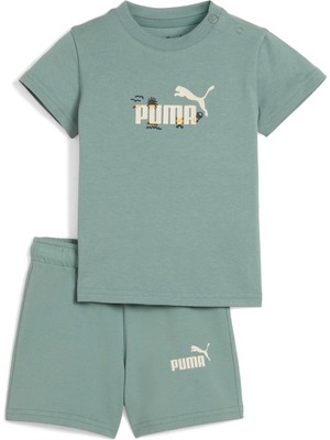 Puma Unisex Yeşil Puma Sandy Adventures Set Yeşil Unisex Eşofman Takımı
