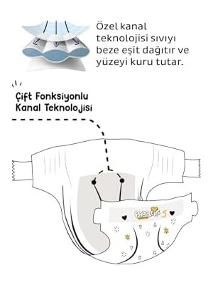 Protection Bebek Bezi 5 Numara Junior (11-18 Kg) 38 Adet – Jumbo Paket, Maksimum Koruma